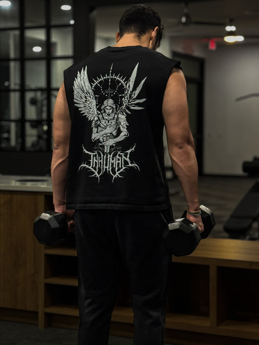 Cybernetic Monarch Cutoff Tee