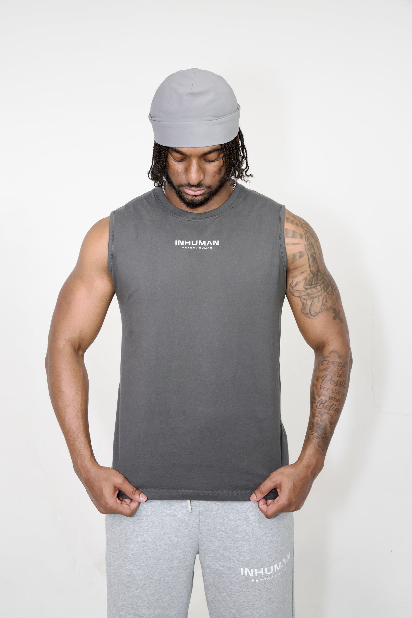 INHUMAN SLEEVELESS TANK
